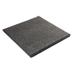 Pavele cauciuc Regal, Plane 50x50x1,2 cm, Negru-2