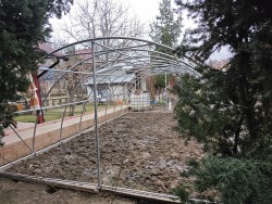Solar grădină profesional Cortis© 5x12 m + Cadou ață palisare, clipsuri, vermicompost, kit irigare prin picurare complet, programator irigații-16
