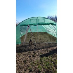 Solar grădină profesional Cortis© 4x14 m + Cadou Ață palisare și 250 clipsuri-11
