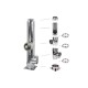 Coș fum profesional din inox Adriel 4 m x 100 mm pornire de la bază