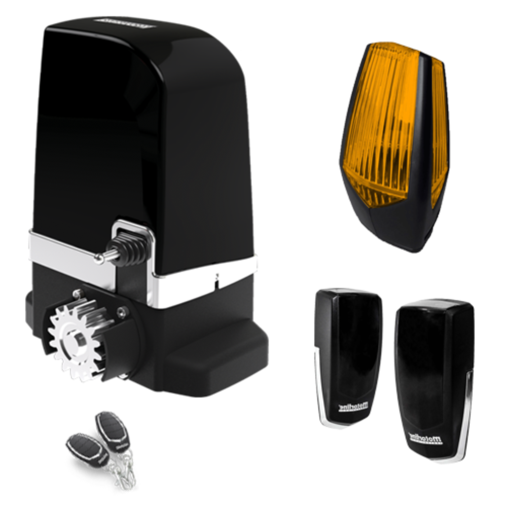 Kit automatizare porți culisante GATE LYS 1500 KG, 230V, motor 370 W