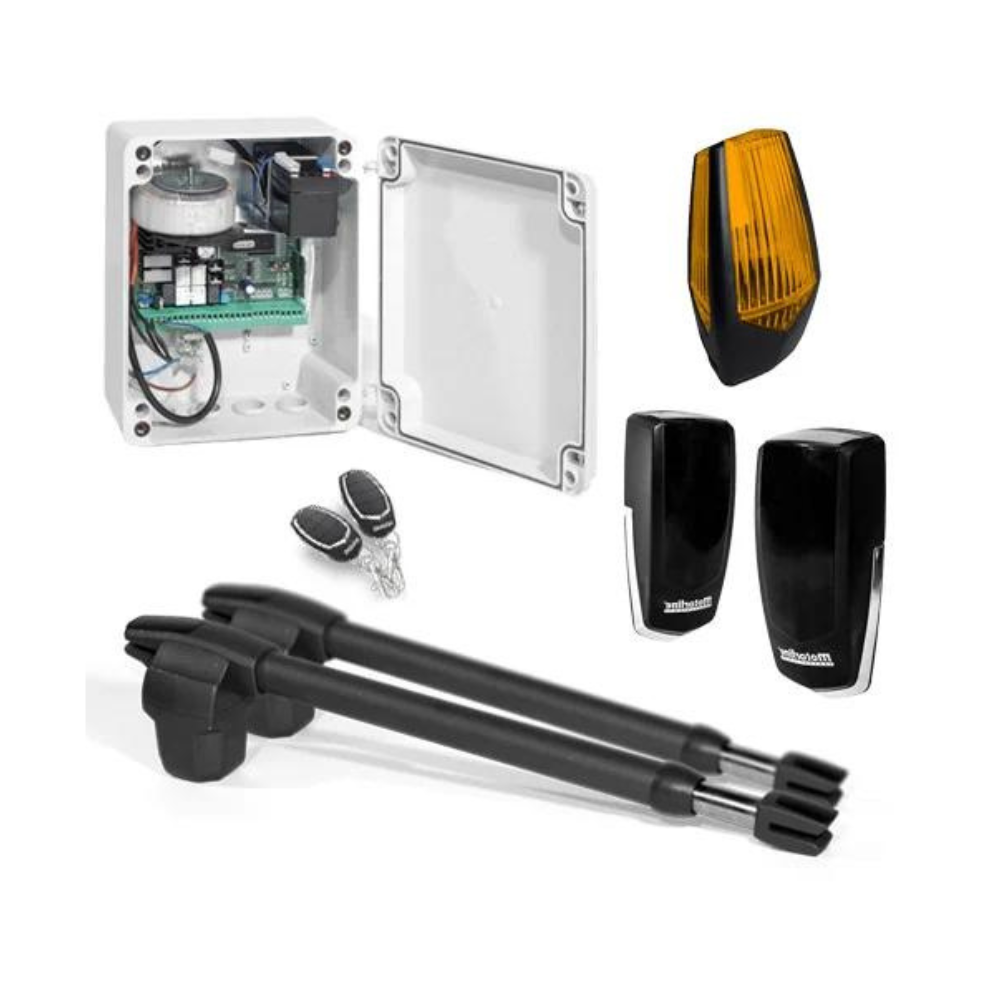 Kit automatizare poartă batantă GATE LYS 2x3 m, 24V, motor 60 W