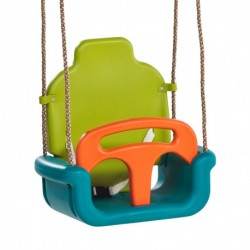 Leagăn baby din plastic 3 In1 Verde Turcoaz Portocaliu-3