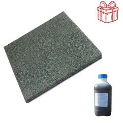 Pavele cauciuc Regal, Alveolare, 50x50x3,5 cm, Verde-1