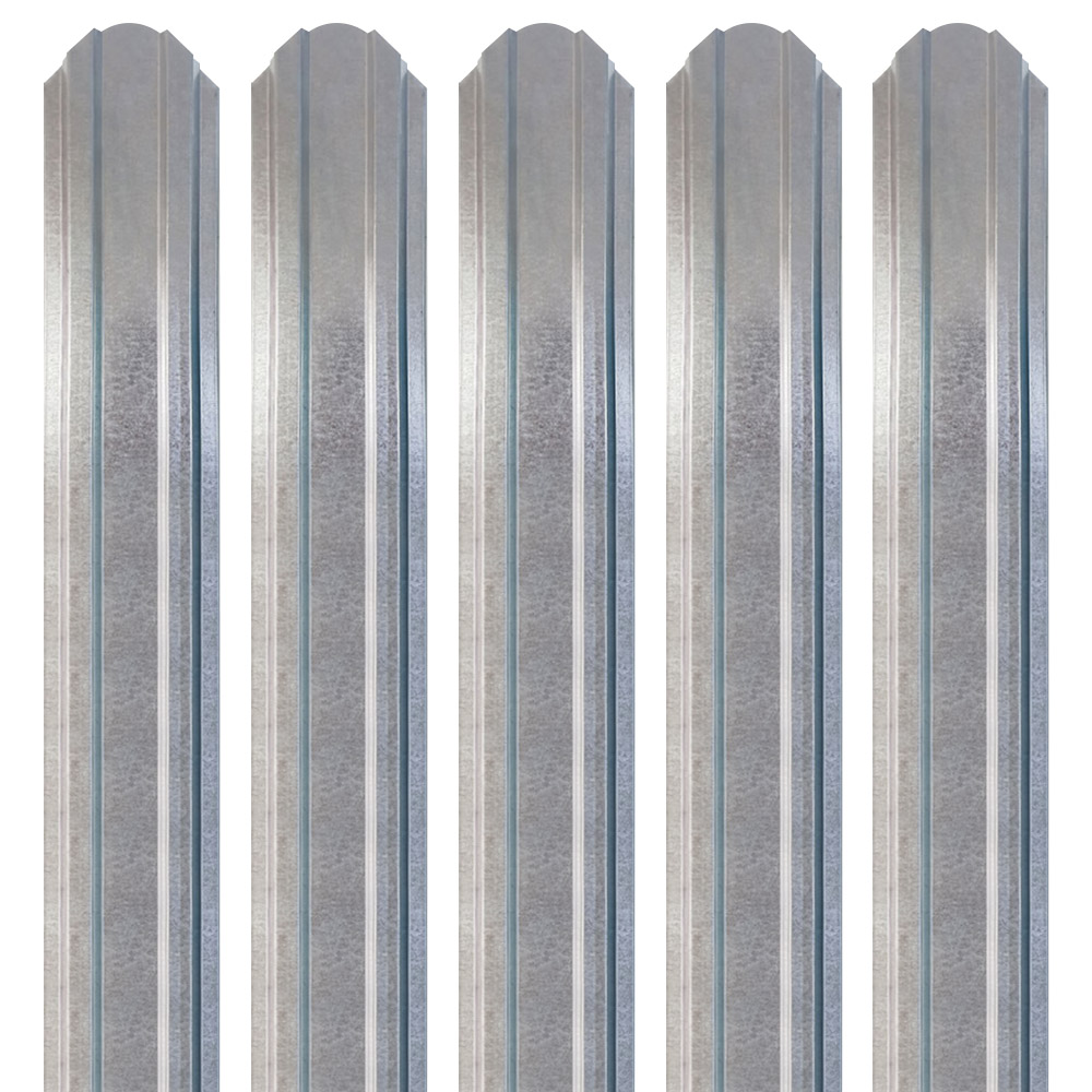 Șipcă metalică 2D Ronin 9 cm x 0,45 mm Aluminiu-Zinc Nevopsită