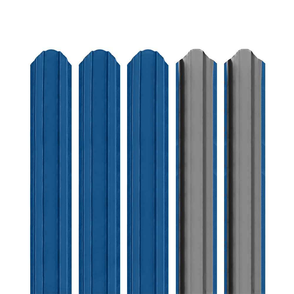 Șipcă metalică 2D Ronin 0,45 mm x 9 cm Gentian blue (RAL 5010)