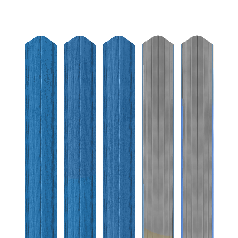 Șipcă metalică 3D Ronin 0,45 mm x 11,5 cm Gentian blue (RAL 5010)