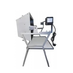 Grătar pe cărbuni cu rotisor electric Cattara, 30 kg, oțel-4