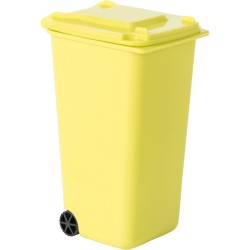 Pubelă gunoi tip europubelă HDPE 120 litri, Galbenă-1