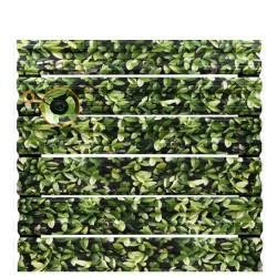 Șipcă metalică orizontală gard Lucius 0,4 mm 11,5 cm Merișor-1