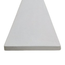 Coame gard beton Dreaptă Gri 25x200 cm Beton