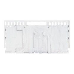 Grătar din tablă pliabil Bronox, 50x23 cm, 10 kg-5