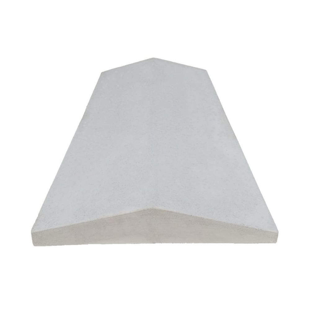 Coame gard compozit marmură albă 20x70 cm