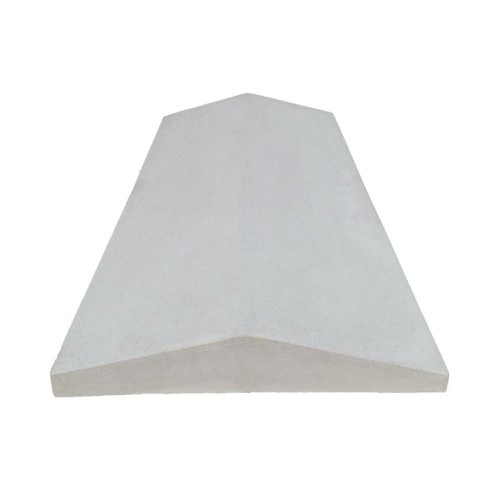 Coame gard compozit marmură albă 35x70 cm