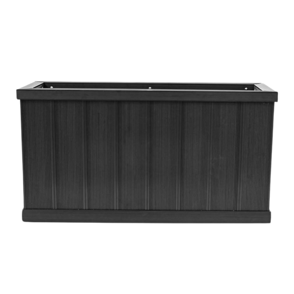 Jardinieră din WPC Aliss, 96,5x29,5x50,5 cm, capacitate 160 L