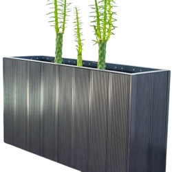 Jardinieră din WPC Aliss, 96,5x29,5x50,5 cm, capacitate 160 L-2