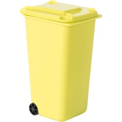 Pubelă gunoi tip europubelă HDPE 240 litri, Galbenă-1
