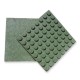 Pavele cauciuc alveolare Colonial 50x50x3 cm verde