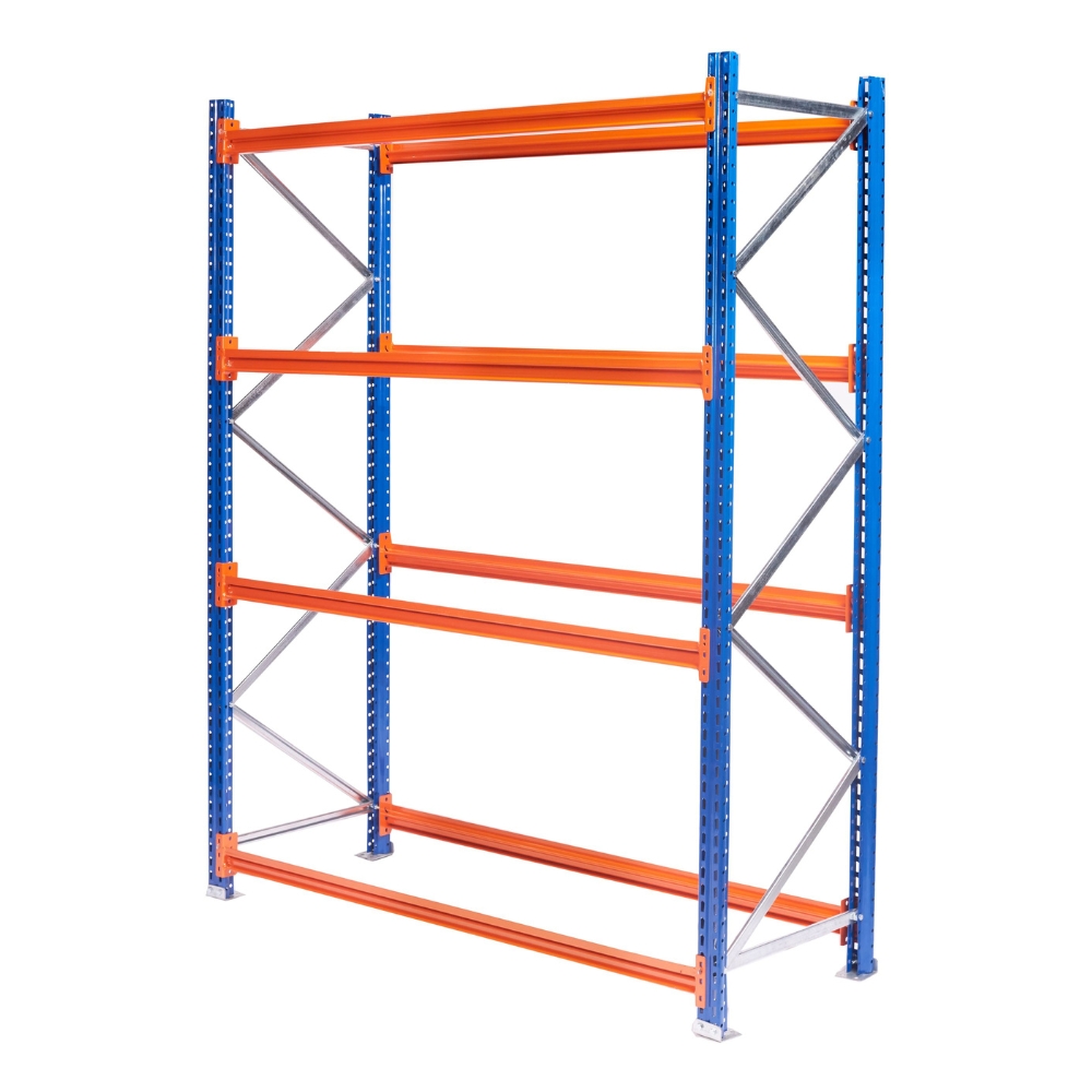 Extensie raft depozit polițe H400 x L126 x A60 cm cu 4 niveluri, nu conține polițe ProLift