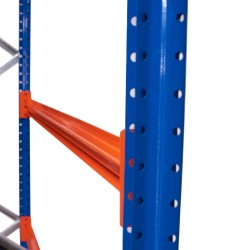 Extensie raft depozit polițe H400 x L126 x A60 cm cu 4 niveluri, nu conține polițe ProLift-4