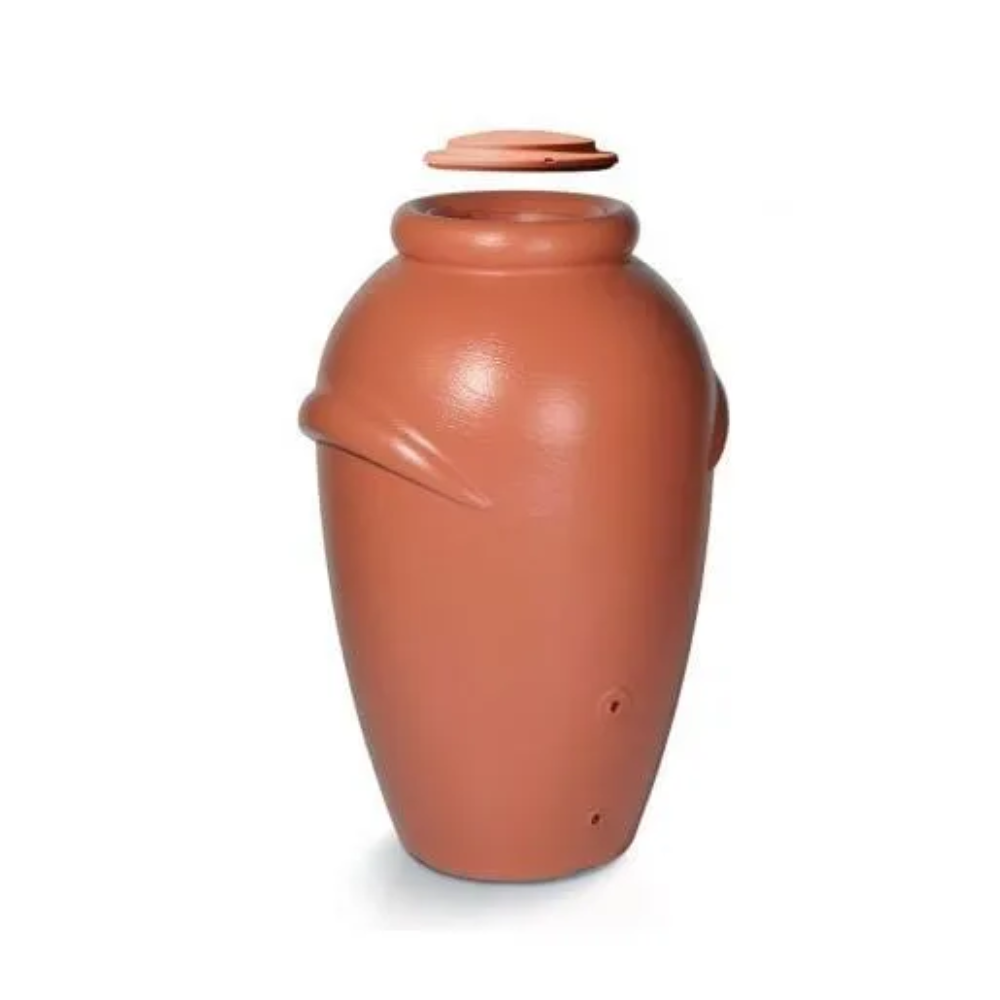 Rezervor apă pluvială PluviAqua, polietilenă tratată UV, 350 L, Maro
