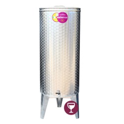 Cisternă inox Alsace 180 L, cu capac flotant, depozitare-1