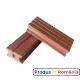 Șină suport duşumea WPC maro roșcat 4 x 2,2 x 200 cm