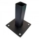 Suport stâlp tablă WPC Nino 5 x 5 x 15 cm