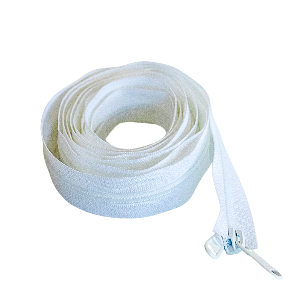 Fermoar pentru uși solar profesional Cortis 2 m x 2,5 cm, Alb