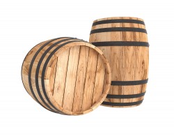Butoi lemn masiv stejar pentru țuică 30 L-1