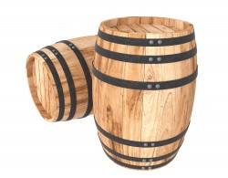 Butoi lemn masiv stejar pentru vin 150 L-1