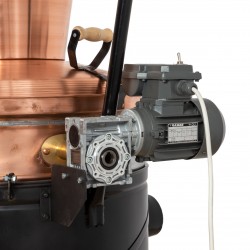 Cazan țuică 100 L Agent, basculant cu amestecător motorizat + vas răcire-2