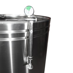 Cisternă inox Ribera 102 L, capac flotant și cameră din silicon, depozitare + Cadou Robinet-2