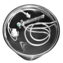 Cisternă inox Ribera 102 L, capac flotant și cameră din silicon, depozitare + Cadou Robinet-3