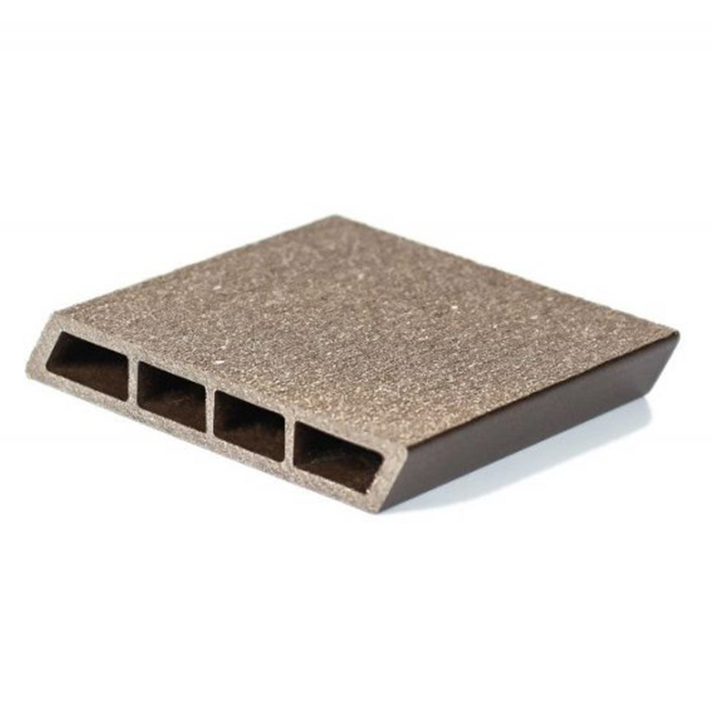 Gard WPC Wenge 11x2x200 cm Lucios / Neperiat Maro închis