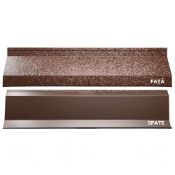 Gard jaluzea Alpha, 2x1,245 m (L x h), Hi-Mat, Lucios, (RAL 8017), Maro caramela-3