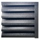 Gard jaluzea Alpha 2x1,845 m (L x h), Hi-Mat, Lucios, (RAL 7024) Gri perlat