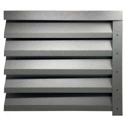 Gard jaluzea Alpha 2x1,845 m (L x h), Mat, Lucios, (RAL 7024) Gri grafit-1
