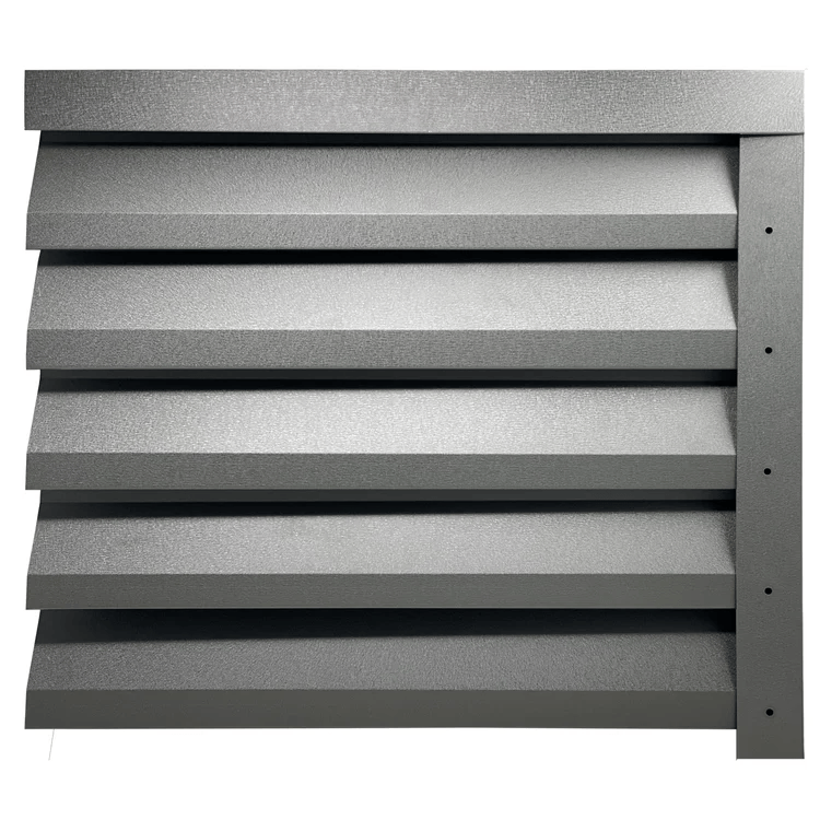 Gard jaluzea Alpha 2x1,845 m (L x h), Mat, Lucios, (RAL 7024) Gri grafit