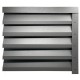 Gard jaluzea Alpha, 2x1,245 m (L x h), Mat, Mat, (RAL 7024) Gri grafit