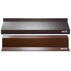 Gard jaluzea Alpha 2x1,545 m (L x h), Mat, Lucios, (RAL 7024) Gri grafit-3