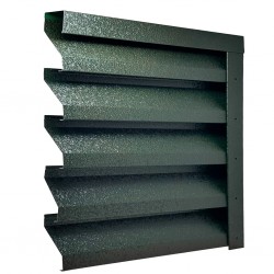 Gard jaluzea Alpha, 2x1,545 m (L x h), Hi-Mat, Lucios, (RAL 6005) Verde pin-2