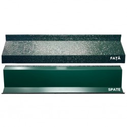 Gard jaluzea Alpha, 2x1,545 m (L x h), Hi-Mat, Lucios, (RAL 6005) Verde pin-3