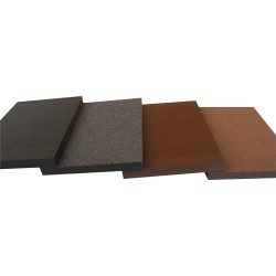 Șipcă gard WPC Esus 14,8 x 1,1 x 200 cm Lucios / Neperiat, Maro închis-1