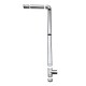 Kit evacuare centrală peleți Aden din inox, diametru 120 mm