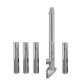 Coș de fum inox profesional Izonox 6 m x 200 mm Suspendat consolă