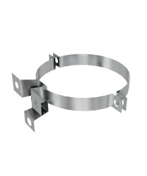 Coș fum profesional din inox Irinei Light 7 m x 200 mm pornire de la consolă (suspendat)-5
