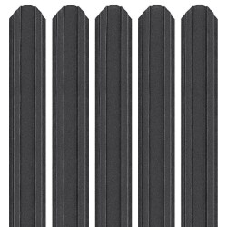Șipcă metalică 2D Ronin  0,5 mm 9 cm Gri mat (RAL 7024) Gri mat Da Tablă zincată