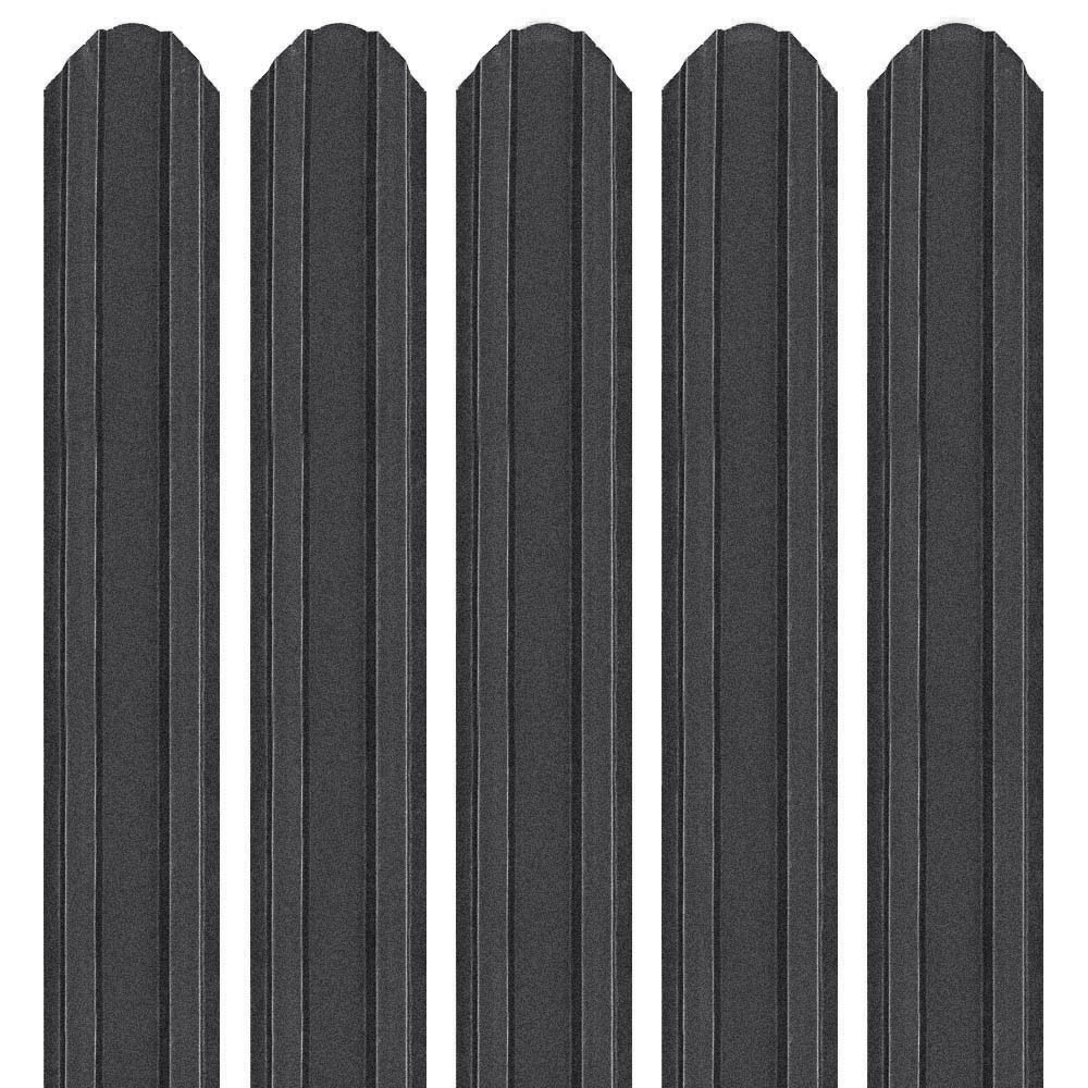 Șipcă metalică 2D Ronin, 0,5 mm x 9 cm Gri mat (RAL 7024)