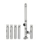 Coș de fum inox profesional Izonox 7 m x 150 mm pornire de la sol
